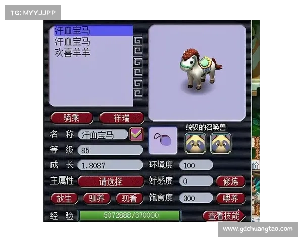 梦幻西游汗血宝马的培养价值分析及使用技巧探讨